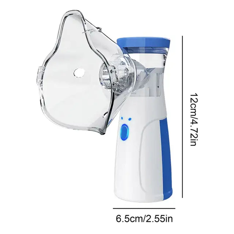 Outdoor Portable Nebulizer Silent Mesh Mini First Aid Kit Handheld Asthma Inhaler Atomizer Kids Adult Saving Emergency Machine